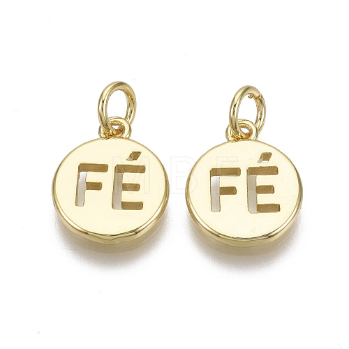 Brass Charms KK-R133-025-NF-1