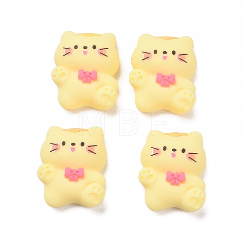 Opaque Resin Cabochons RESI-H142-B05-1