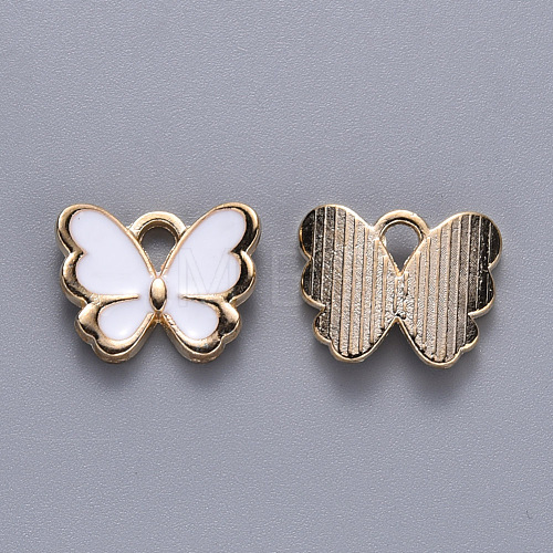 Alloy Enamel Charms X-ENAM-S121-070D-1