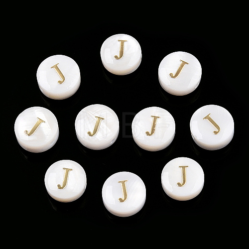 Natural Freshwater Shell Beads SHEL-N036-01J-1