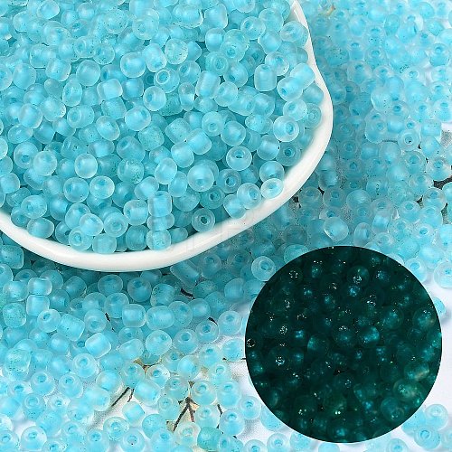 6/0 Luminous Glass Seed Beads SEED-NH0001-01N-1