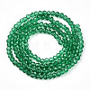 Glass Beads Strands EGLA-A044-T8mm-D18-2