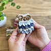 DIY Owl Brooch Sewing Kits PW-WG6E2E7-01-1