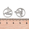 Mother's Day 201 Stainless Steel Pendants STAS-A090-22P-3