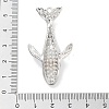 Alloy Rhinestone Pendants ALRI-S001-08-3