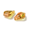 AB Color Plated Electroplate Glass Pendants EGLA-O003-06C-15-2