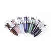 Natural & Synthetic Mixed Stone Big Pendants G-F639-08-1