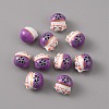 Handmade Porcelain Beads PORC-WH0016-02H-1