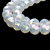 Imitation Jade Glass Beads Stands EGLA-A035-J6mm-B06-4