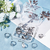 30Pcs 3 Style Adjustable 304 Stainless Steel Finger Rings Components STAS-BBC0001-32-7