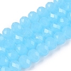 Glass Beads Strands EGLA-A044-J8mm-D04-1