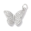 Rack Plating Brass Micro Pave Clear Cubic Zirconia Pendants KK-Z039-20P-1