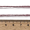 3.5MM Polyester Metallic Cord Braided Cord Necklace Making FB-CBAA152-01P-4