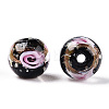 Luminous Handmade Gold Sand Lampwork Beads X-LAMP-T021-03K-2