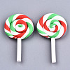 Christmas Handmade Polymer Clay Cabochons X-CLAY-T016-81A-1