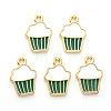 Alloy Enamel Pendants ENAM-S121-127A-2
