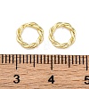 Brass Linking Rings KK-U042-01G-02-3