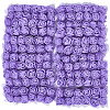 288Pcs Foam & Iron Artificial Flower AJEW-SP0003-58C-1