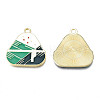 Alloy Enamel Pendants PALLOY-N160-022-2