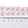 Glass Beads Strands EGLA-E010-8x12mm-12-3