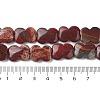 Natural Red Rainbow Jasper Beads Strands G-K359-D06-01-5