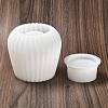 DIY Striped Round Candle Cup with Lid Silicone Molds DIY-G094-06B-2