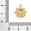 304 Stainless Steel Pendant Rhinestone Settings SA-CBA0563-33G-3
