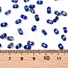 Picasso Spray Painted Glass Seed Beads SEED-T006-04-10-4