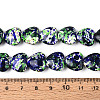 Spray Painted Synthetic Turquoise Beads Strands G-N352-28A-07-4