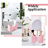 Resin Bowknot Toothbrush Holder AJEW-WH0817-096-5