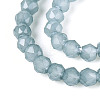 Imitation Jade Glass Beads Strands GLAA-T028-2mm-11K-4