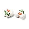 Handmade Porcelain Beads PORC-B007-02-3