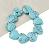 Synthetic Turquoise Beads Strands G-A309-A16-01-1
