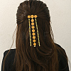 Brass Tassel Hair Barrettes WD0673-2