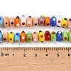 Handmade Lampwork Bumpy Beads LAMP-Z015-02-4