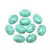 Synthetic Turquoise Cabochons G-R415-18x25-44-1