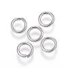 Tarnish Resistant 304 Stainless Steel Open Jump Rings STAS-E113-12P-1