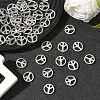 Tibetan Style Alloy Beads TIBEB-A14187-AS-RS-5