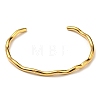 Ion Plating(IP) 304 Stainless Steel Cuff Bangles X-BJEW-H323-01G-1