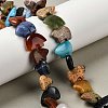 Natural & Synthetic Mixed Gemstone Beads Strands G-Z088-03-1