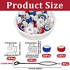 3Pcs Acrylic Hair Pin Bun Maker OHAR-PA0001-02-2