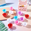 25Pcs 5 Styles Plastic Mini Teacup DJEW-TA0001-51-5
