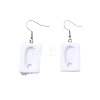 Funny Bathroom Theme Resin Dangle Earrings WG8936B-04-3