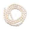 Natural Cultured Freshwater Pearl Beads Strands PEAR-I007-01O-01C-3