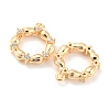 Brass Micro Pave Cubic Zirconia Pendants X-KK-E090-21G-2