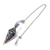 Resin Cone Pointed Dowsing Pendulums GG-CBA040B-03P-2