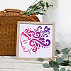 1Pc PET Hollow Out Drawing Painting Stencils DIY-MA0002-44C-5
