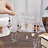 CRASPIRE 1 Set Acrylic Earring Display Stands EDIS-CP0001-13-3