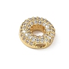 Brass Micro Pave Cubic Zirconia Pendants KK-A300-02G-O-2