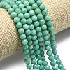 Natural Malaysia Jade Beads Strands G-L645-A01-6mm-19-3